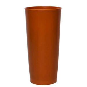 VINTAGE TUPPERWARE‎ STACKABLE TUMBLER CUP IN HARVEST ORANGE COLOR SIZE: 16oz